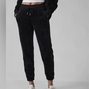 Athleta Velour Joggers